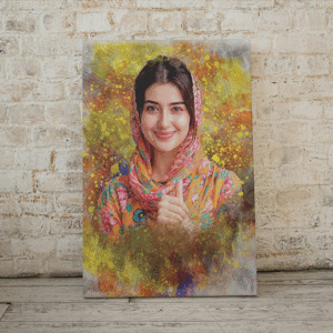 Portrait Modern Canvas avec +12 Variations