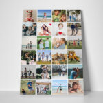 Collage Canvas portrait 2